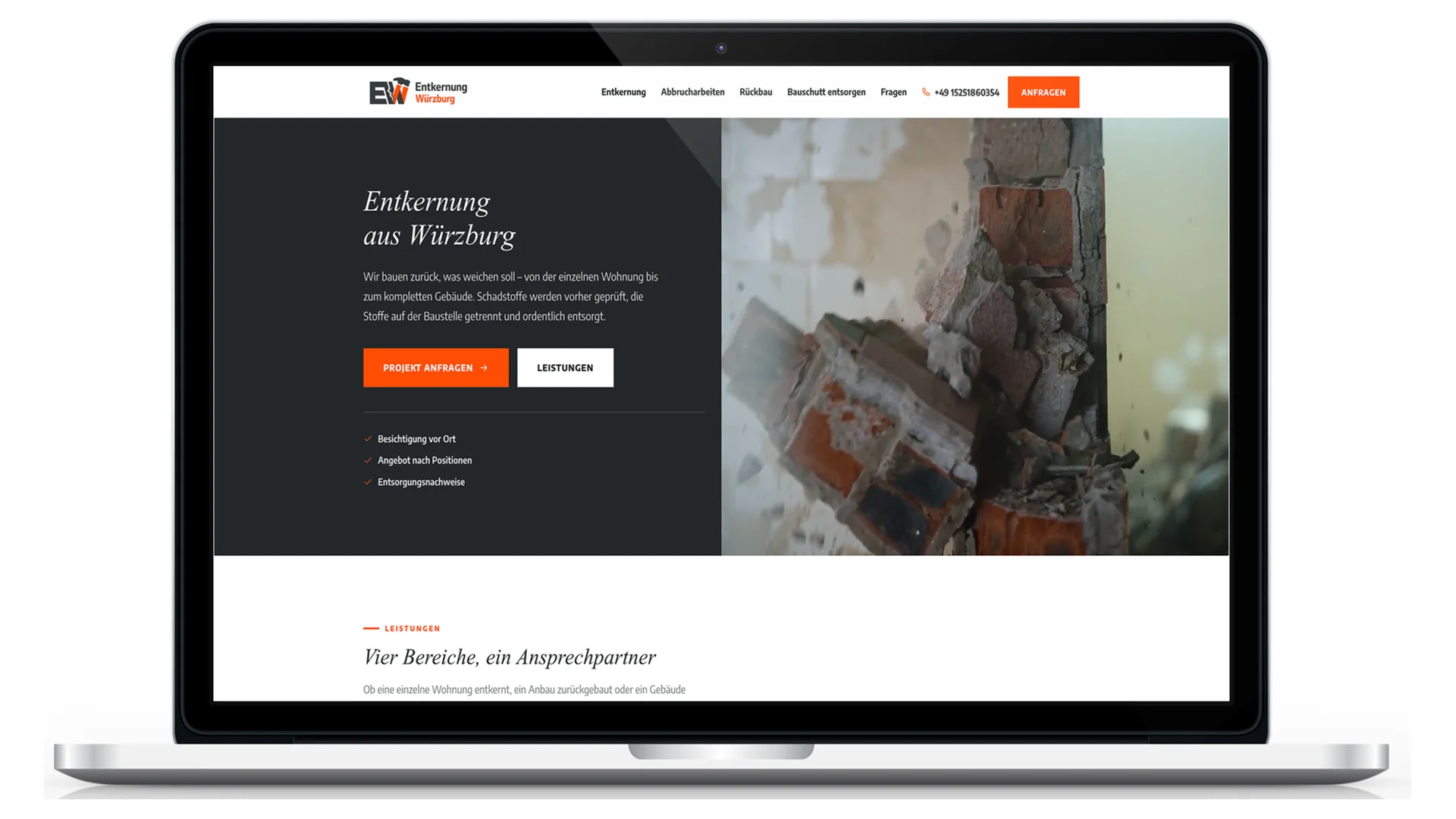 Entkernung Würzburg
